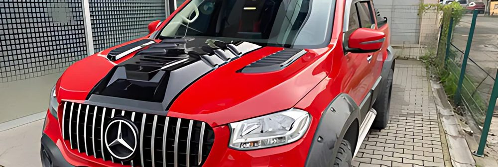 Kaput Scoop (Hava Kepçesi) – Mercedes X Class W470 2017+