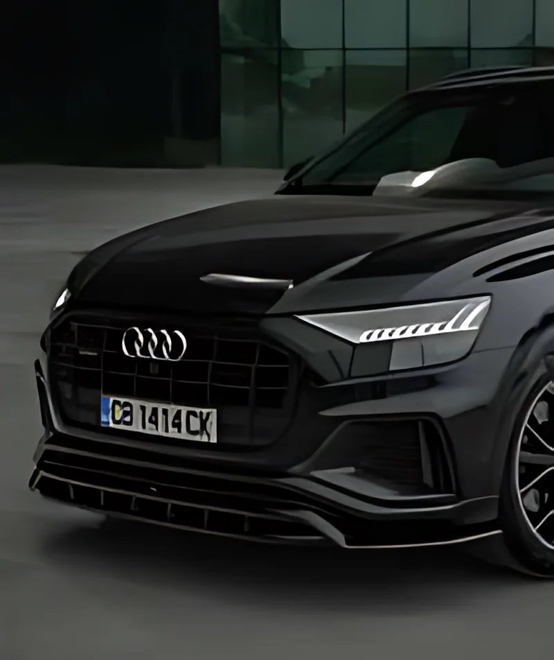 Ön Tampon Lip (Splitter) – Audi Q8 SLine 2018-2023