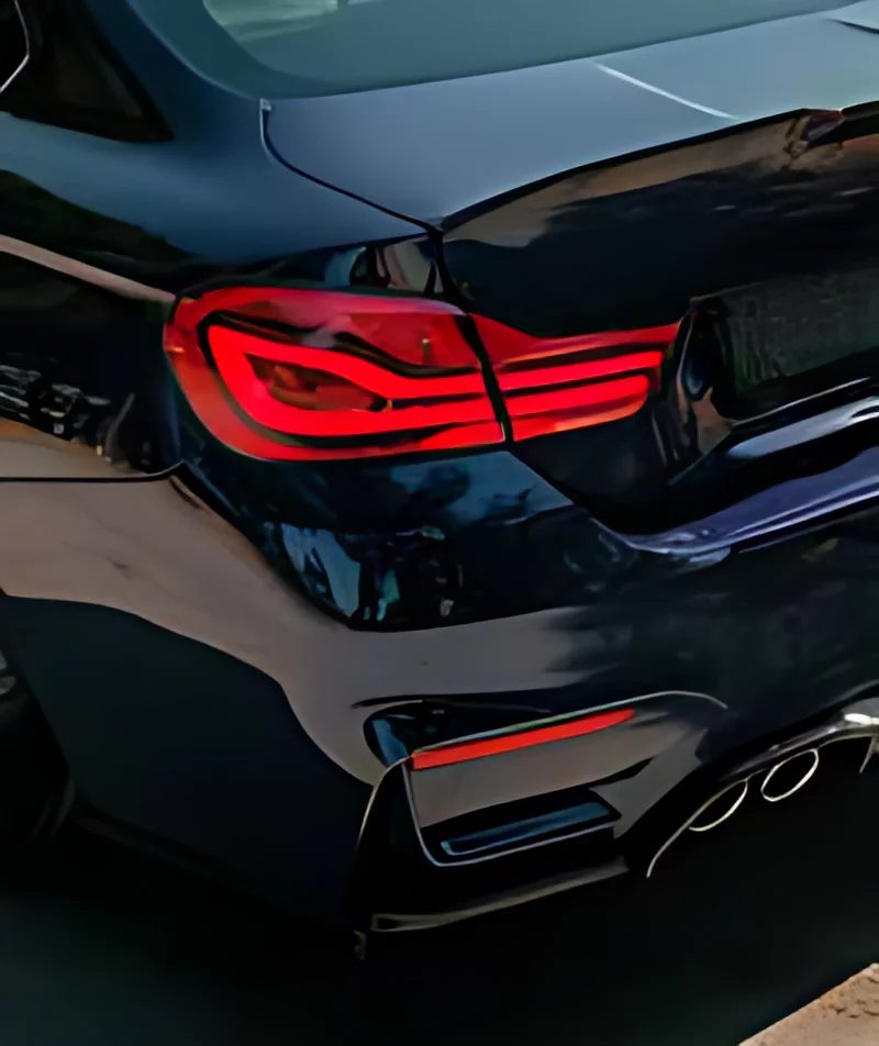Arka Tampon Yan Lip Seti – BMW M4 F82 2014-2021