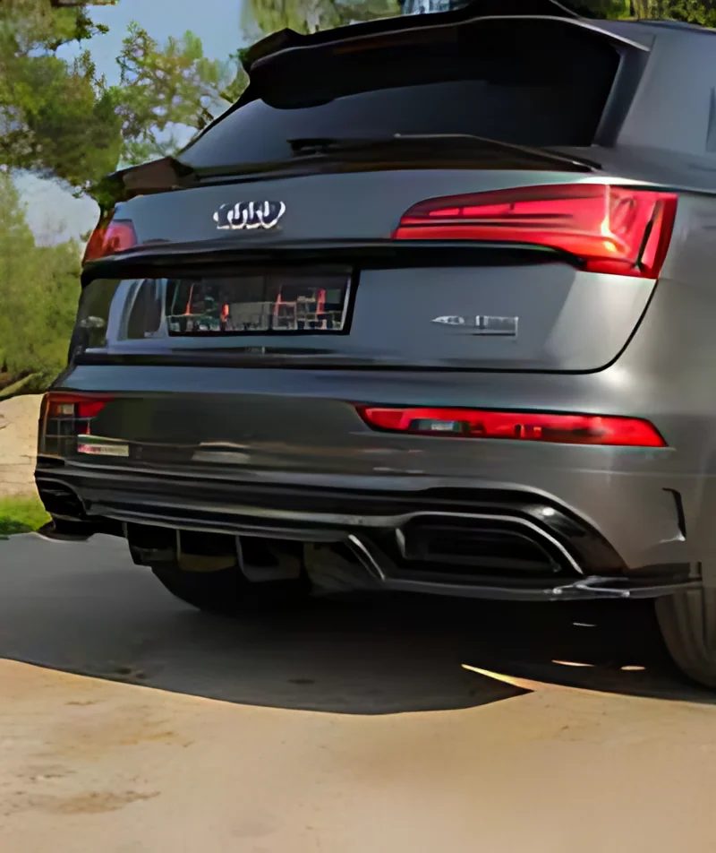Arka Tampon Orta Lip – Audi Q5 S-Line SUV Mk2 Facelift 2020-2024
