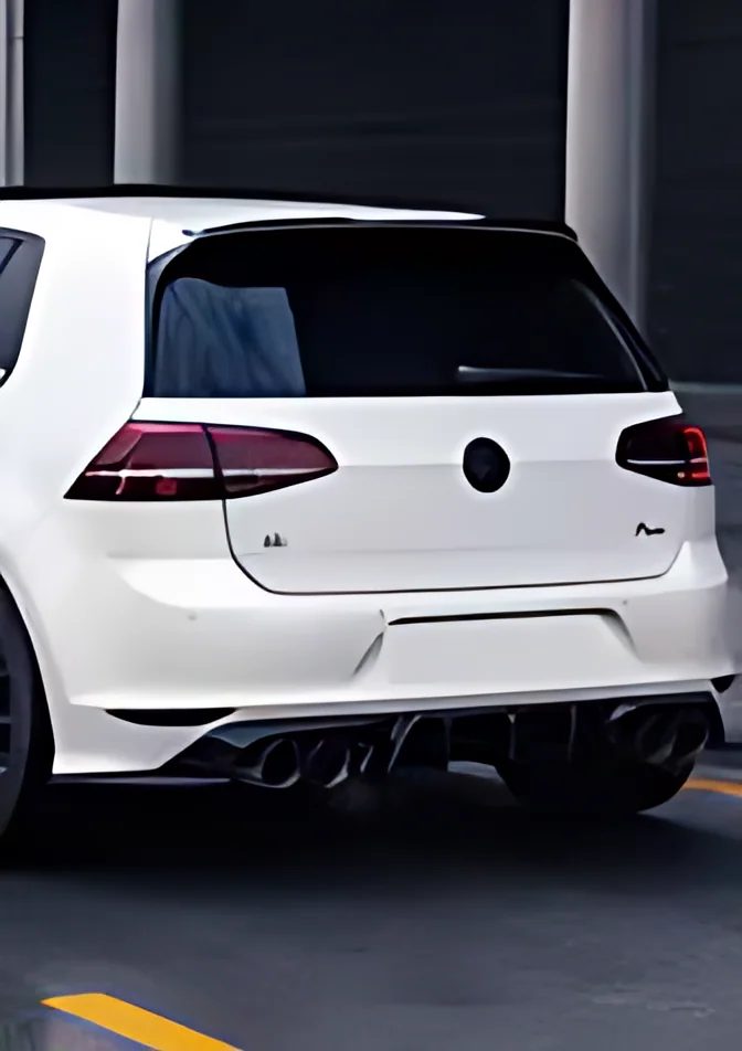 Arka Tampon Difüzörü – VW Golf 7 R 2013-2016