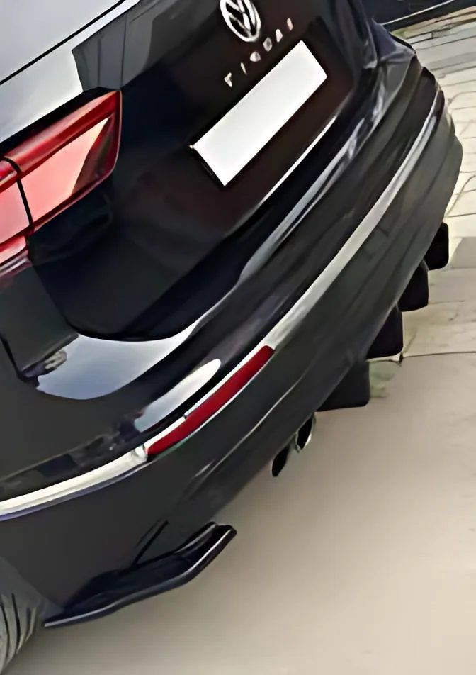 Arka Tampon Difüzörü – VW Tiguan MK2 R-Line 2015-2020