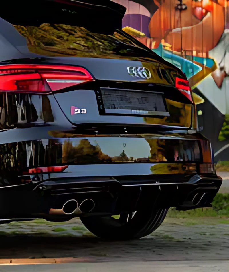 Arka Tampon Difüzörü – Audi S3 Sportback 2017-2019