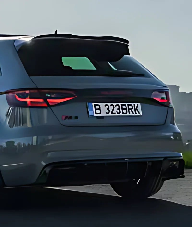 Arka Tampon Difüzörü – Audi RS3 Sportback 2015-2017