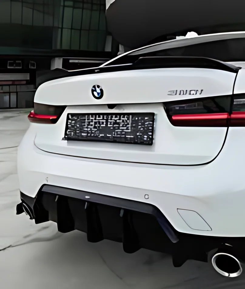 Arka Tampon Difüzörü – BMW 3 Series G20 FL M-Pack 2022+