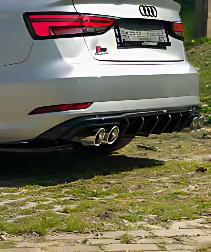Arka Tampon Difüzörü – Audi A3 8V Facelift 2016-2019